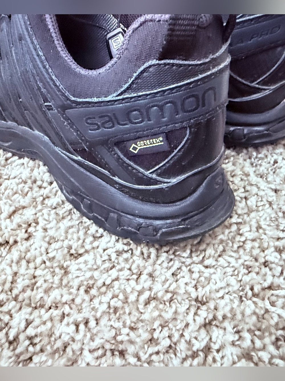 Salomon XA Pro 3D Gore-Tex Forces OutdoorTrail Running Hiking Black Sneakers - Picture 9 of 13